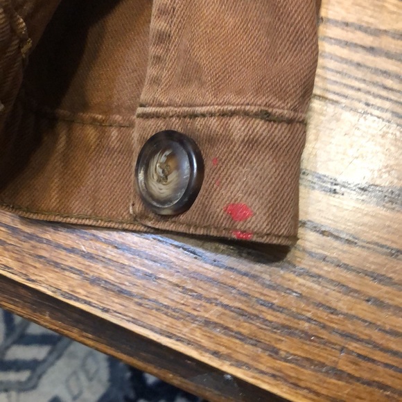 Free people canvas rusty brown utility jacket - Picture 7 of 8